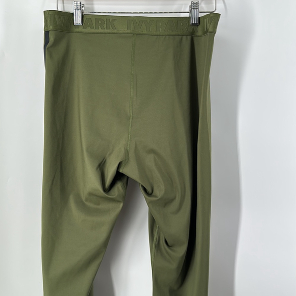 Adidas X Ivy park mens tight and long sleeve matching set wild pine & black XL - Picture 13 of 15